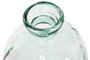 DKD Home Decor Jarrón Transparente Cristal Reciclado Orgánico 34 x 73 x 34 cm
