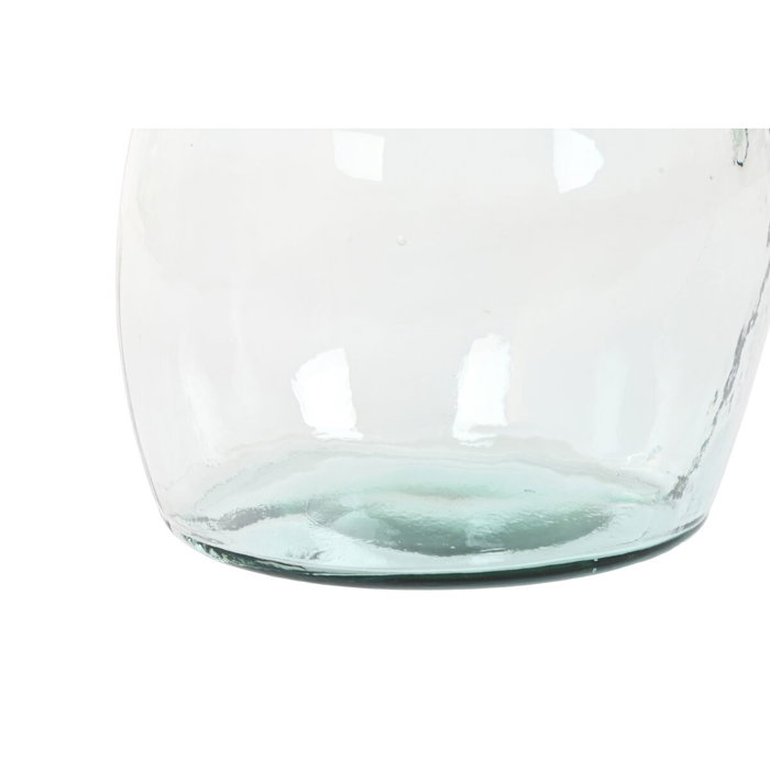 DKD Home Decor Jarrón de Cristal Reciclado Orgánico 43L Transparente DKD Home Decor Jarrón de Cristal Reciclado Orgánico 43L Transparente
