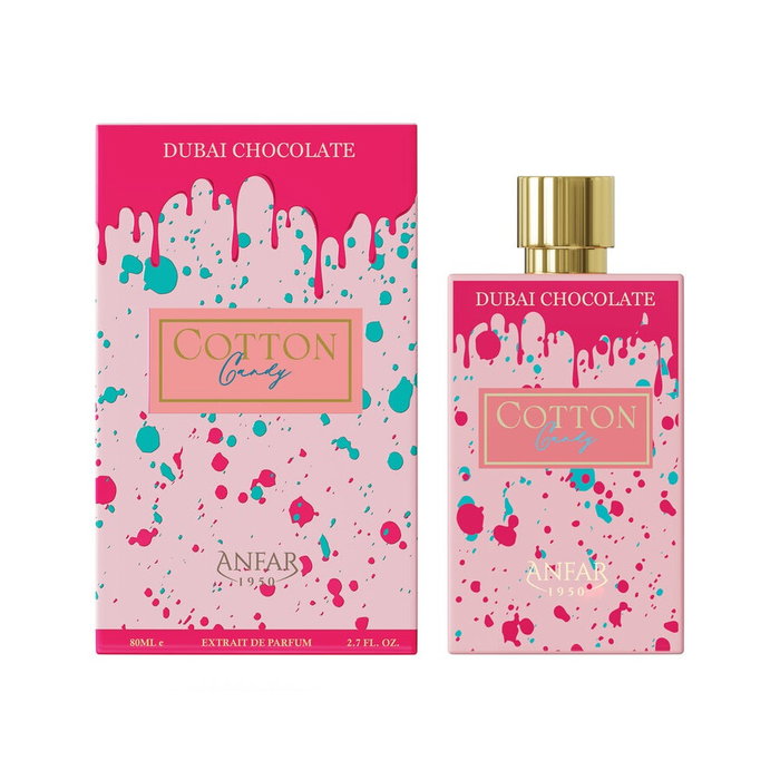 Dubai Chocolate - Cotton Candy, Extracto de perfume, Para mujeres, 80 ml