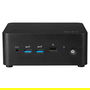 MSI 1MG-008BDE Mini PC Barebone Intel Core i5-120U, 10 Núcleos, DDR5-SDRAM, sin Sistema Operativo, Negro