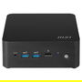 MSI 1MG-008BDE Mini PC Barebone Intel Core i5-120U, 10 Núcleos, DDR5-SDRAM, sin Sistema Operativo, Negro