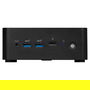 MSI 1MG-008BDE Mini PC Barebone Intel Core i5-120U, 10 Núcleos, DDR5-SDRAM, sin Sistema Operativo, Negro