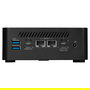 MSI 1MG-008BDE Mini PC Barebone Intel Core i5-120U, 10 Núcleos, DDR5-SDRAM, sin Sistema Operativo, Negro