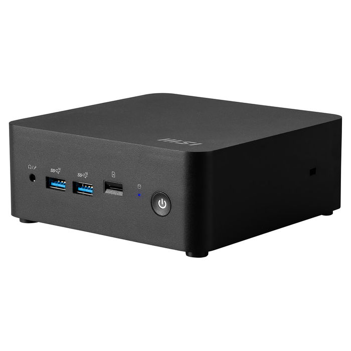 MSI 1MG-008BDE Mini PC Barebone Intel Core i5-120U, 10 Núcleos, DDR5-SDRAM, sin Sistema Operativo, Negro