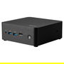 MSI 1MG-008BDE Mini PC Barebone Intel Core i5-120U, 10 Núcleos, DDR5-SDRAM, sin Sistema Operativo, Negro