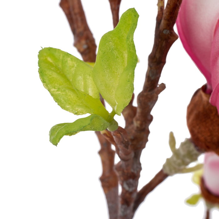 Ixia Rama de Magnolia Rosa Artificial