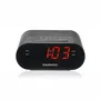 Daewoo DW1218 Radio Reloj AM/FM con Salida Jack 3,5 mm