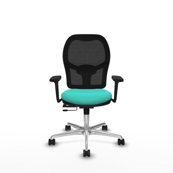 PIQUERAS Y CRESPO Silla de oficina Jorquera con mecanismo Sincro/Traslack Turquesa PIQUERAS Y CRESPO Silla de oficina Jorquera con mecanismo Sincro/Traslack Turquesa