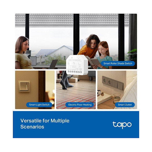 TP-Link Tapo S112 Actuador para estores/persianas Blanco