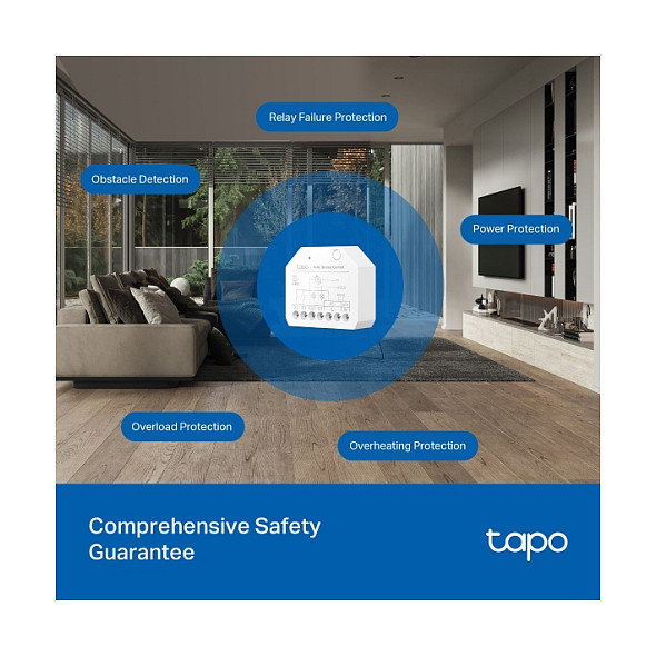 TP-Link Tapo S112 Actuador para estores/persianas Blanco