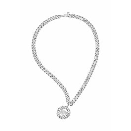 Chiara Ferragni Collar Chain Neck SIV + Eye Logo Charm 70cm Gris
