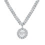 Chiara Ferragni Collar Chain Neck SIV + Eye Logo Charm 70cm Gris