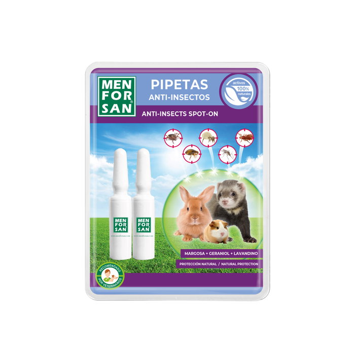 Bilper Menforsan Pipetas Antiparasitarias para Roedores, Conejos y Hurones 2 uds