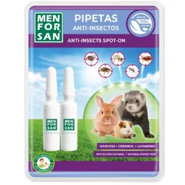 Bilper Pipetas Antiins. Roedores, Conejos y Hurones Repelentes Antiparasitarias contra Pulgas, Garrapatas y Mosquitos 2 Unidades