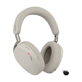 Jabra Evolve3 85 MS + Link 390c warm grey