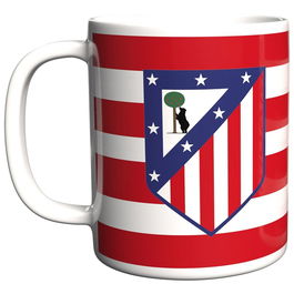 CYP BRANDS Taza de Cerámica Atlético de Madrid | Apta Microondas y Lavavajillas | 11.5x8x9.6 cm