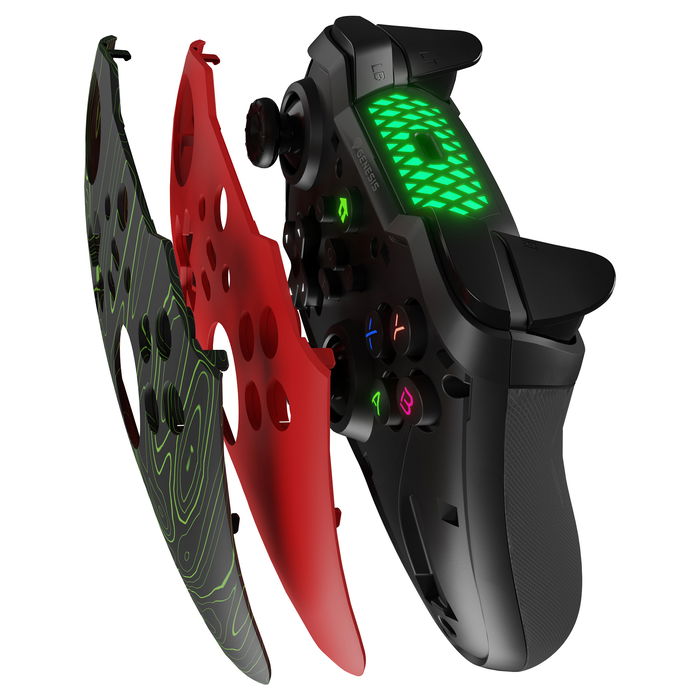 Genesis Gamepad MANGAN 400 Inalámbrico - Mando para PC y Nintendo Switch, Color Rojo y Negro Genesis Gamepad MANGAN 400 Inalámbrico - Mando para PC y Nintendo Switch, Color Rojo y Negro