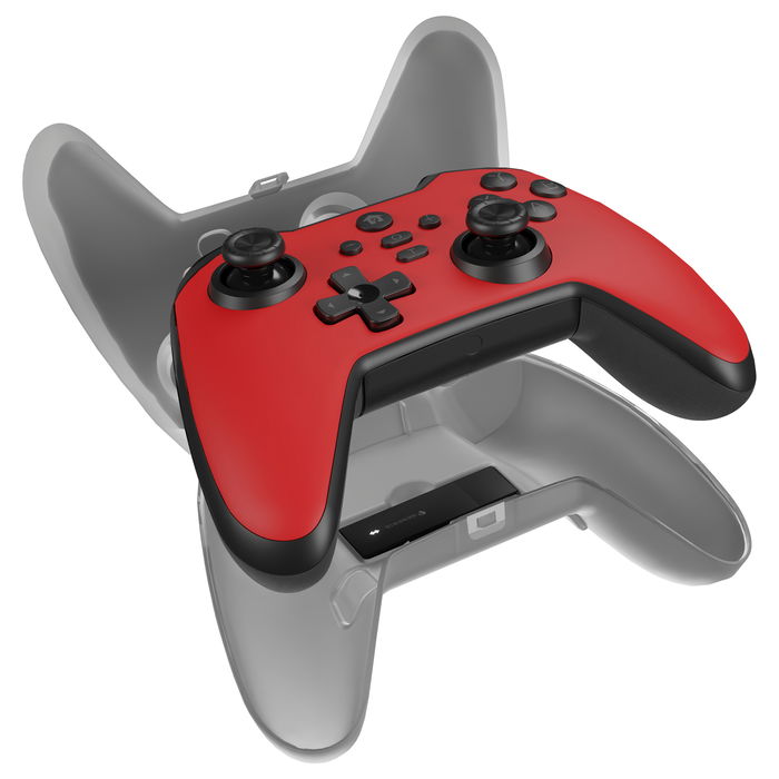Genesis Gamepad MANGAN 400 Inalámbrico - Mando para PC y Nintendo Switch, Color Rojo y Negro Genesis Gamepad MANGAN 400 Inalámbrico - Mando para PC y Nintendo Switch, Color Rojo y Negro