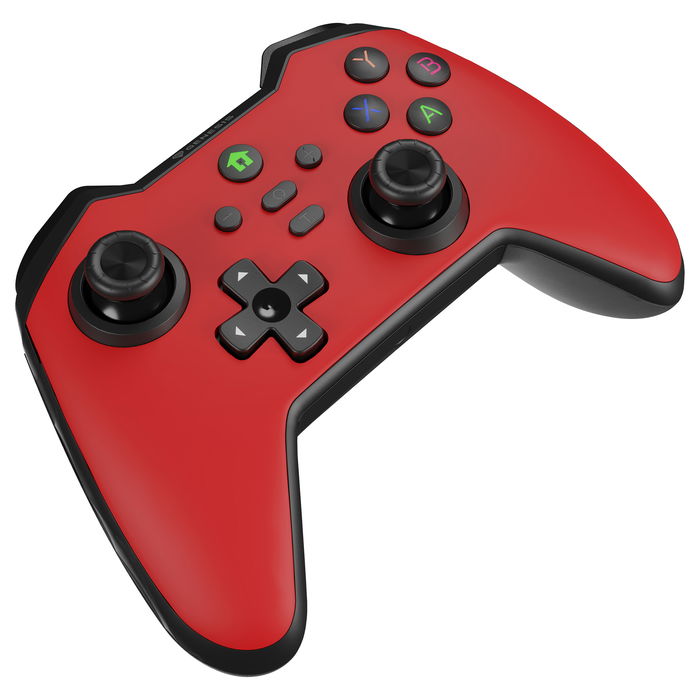 Genesis Gamepad MANGAN 400 Inalámbrico - Mando para PC y Nintendo Switch, Color Rojo y Negro Genesis Gamepad MANGAN 400 Inalámbrico - Mando para PC y Nintendo Switch, Color Rojo y Negro
