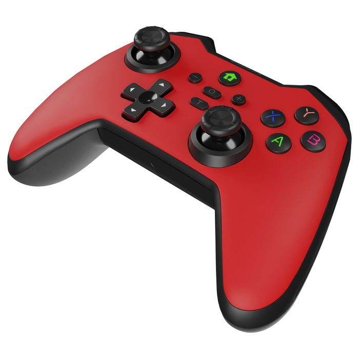 Genesis Gamepad MANGAN 400 Inalámbrico - Mando para PC y Nintendo Switch, Color Rojo y Negro Genesis Gamepad MANGAN 400 Inalámbrico - Mando para PC y Nintendo Switch, Color Rojo y Negro
