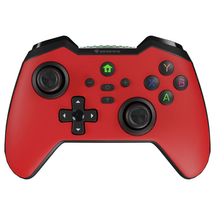 Genesis Gamepad MANGAN 400 Inalámbrico - Mando para PC y Nintendo Switch, Color Rojo y Negro Genesis Gamepad MANGAN 400 Inalámbrico - Mando para PC y Nintendo Switch, Color Rojo y Negro