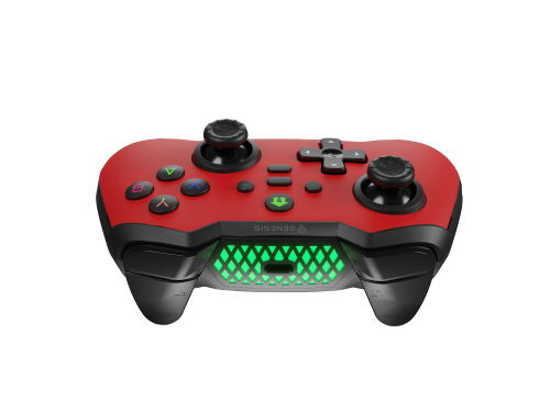 GENESIS Mangan 400 Gamepad Inalámbrico Rojo