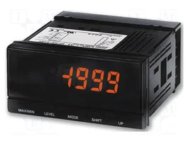 OMRON K3MA-J Medidor de Voltaje y Corriente DC para Panel 24VAC/24VDC