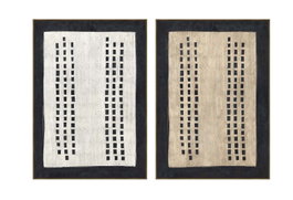 DKD Home Decor Cuadro Lienzo Estilo Oriental de 100x140 cm, Surtido de 2 Unidades