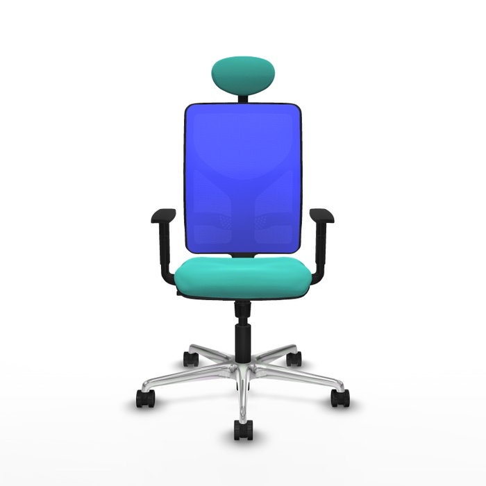 PIQUERAS Y CRESPO Silla de oficina Motilla con Mecanismo Sincro, Azul y Turquesa PIQUERAS Y CRESPO Silla de oficina Motilla con Mecanismo Sincro, Azul y Turquesa