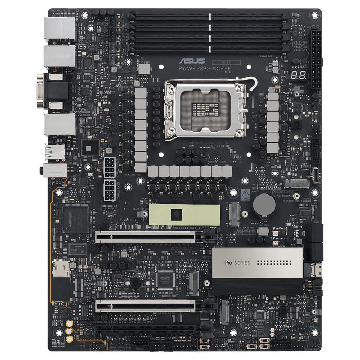ASUS PRO WS Z890-ACE SE Placa Base Intel Z890 Socket LGA 1851 DDR5 ATX para PC Intel Core Ultra