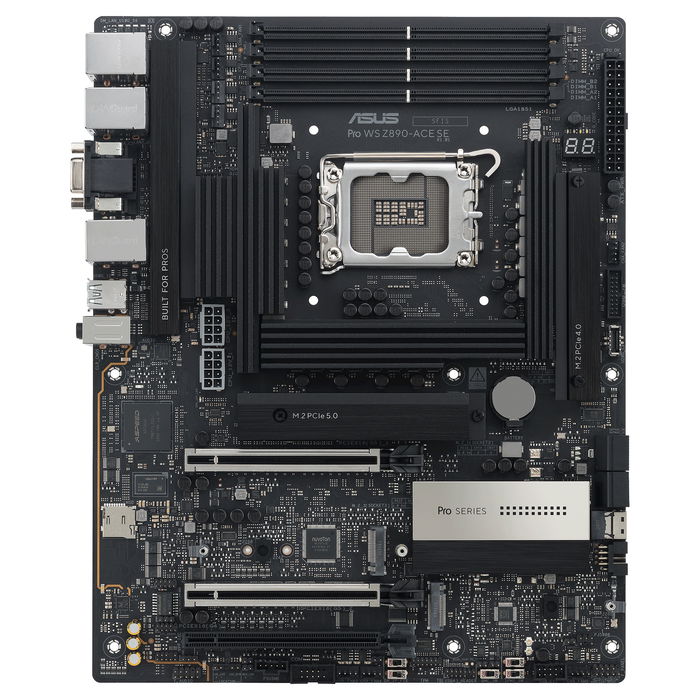 ASUS PRO WS Z890-ACE SE Placa Base Intel Z890 Socket LGA 1851 DDR5 ATX para PC Intel Core Ultra