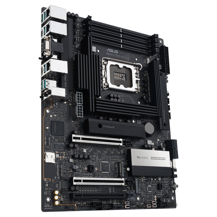 ASUS PRO WS Z890-ACE SE Placa Base Intel Z890 Socket LGA 1851 DDR5 ATX para PC Intel Core Ultra