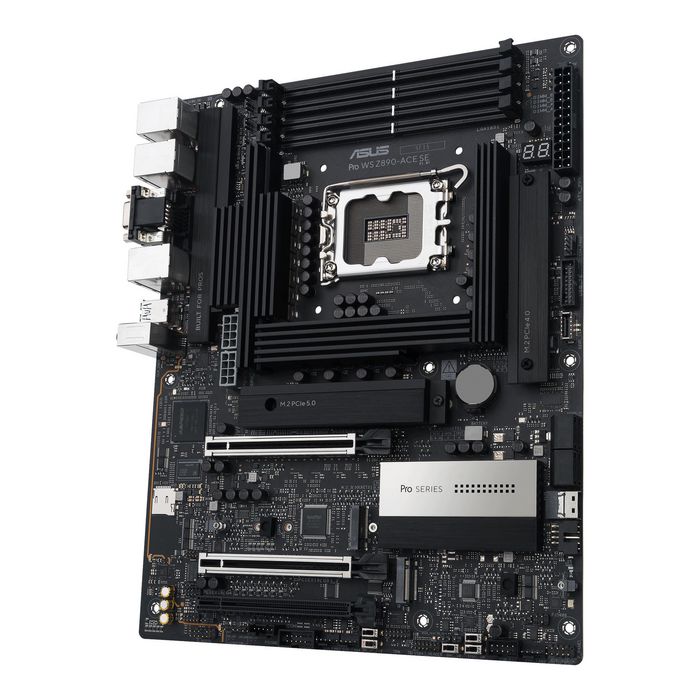 Asus PRO WS Z890-ACE SE Placa Base Workstation Socket Intel LGA 1851 PCIe 5.0 DDR5 10Gb & 2.5Gb Ethernet 4x M.2 Thunderbolt 4