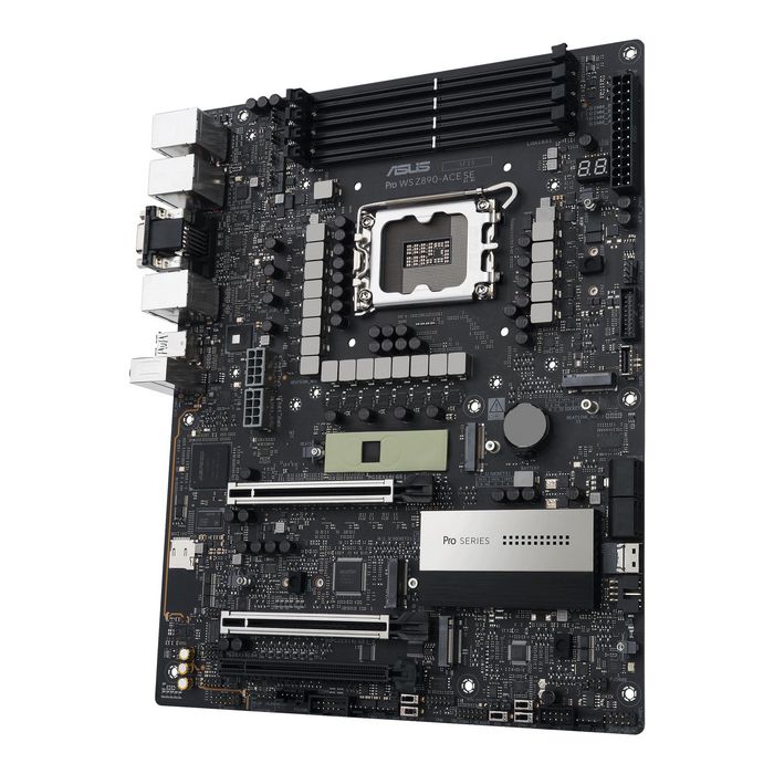 Asus PRO WS Z890-ACE SE Placa Base Workstation Socket Intel LGA 1851 PCIe 5.0 DDR5 10Gb & 2.5Gb Ethernet 4x M.2 Thunderbolt 4