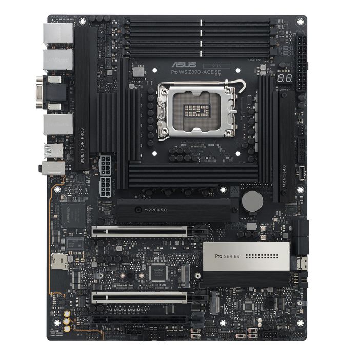 Asus PRO WS Z890-ACE SE Placa Base Workstation Socket Intel LGA 1851 PCIe 5.0 DDR5 10Gb & 2.5Gb Ethernet 4x M.2 Thunderbolt 4