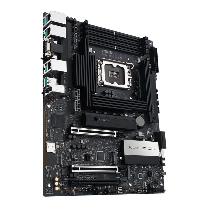 Asus PRO WS Z890-ACE SE Placa Base Workstation Socket Intel LGA 1851 PCIe 5.0 DDR5 10Gb & 2.5Gb Ethernet 4x M.2 Thunderbolt 4