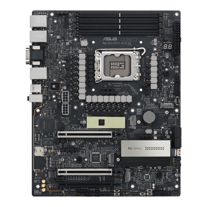 Asus PRO WS Z890-ACE SE Placa Base Workstation Socket Intel LGA 1851 PCIe 5.0 DDR5 10Gb & 2.5Gb Ethernet 4x M.2 Thunderbolt 4
