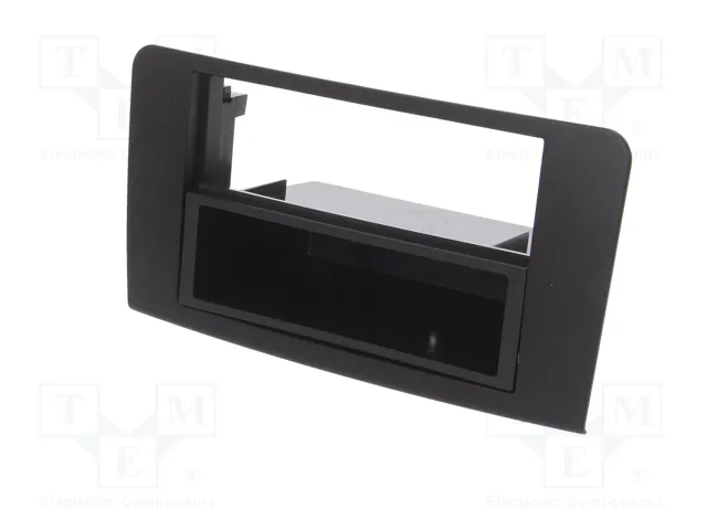 ACV Bastidor de montaje de radio para Mercedes M-Class (W164) 2005-2011, 2 DIN, negro