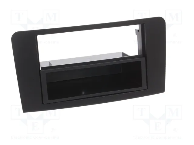 ACV Bastidor de montaje de radio para Mercedes M-Class (W164) 2005-2011, 2 DIN, negro
