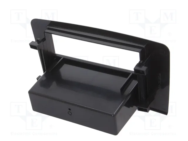 ACV Bastidor de montaje de radio para Mercedes M-Class (W164) 2005-2011, 2 DIN, negro