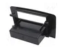 ACV Bastidor de montaje de radio para Mercedes M-Class (W164) 2005-2011, 2 DIN, negro