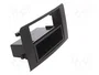ACV Bastidor de montaje de radio para Mercedes M-Class (W164) 2005-2011, 2 DIN, negro