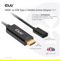 Club 3D Adaptador HDMI 2.0 a USB-C Activo 4K 60Hz (St/Bu)