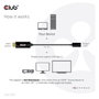 Club 3D Adaptador HDMI 2.0 a USB-C 4K60Hz CAC-1333