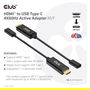 Club 3D Adaptador HDMI 2.0 a USB-C Activo 4K 60Hz (St/Bu)