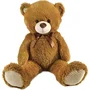 Jemini Oso de Peluche Marrón con Lazo +/- 100 cm JEM3298061008739 - Magnífico osito de peluche blandito de 1 metro