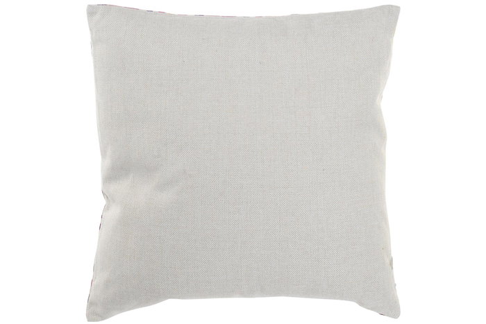 DKD Home Decor Cojin Multicolor 45 x 45 cm (4 Unidades) Poliester Zipper