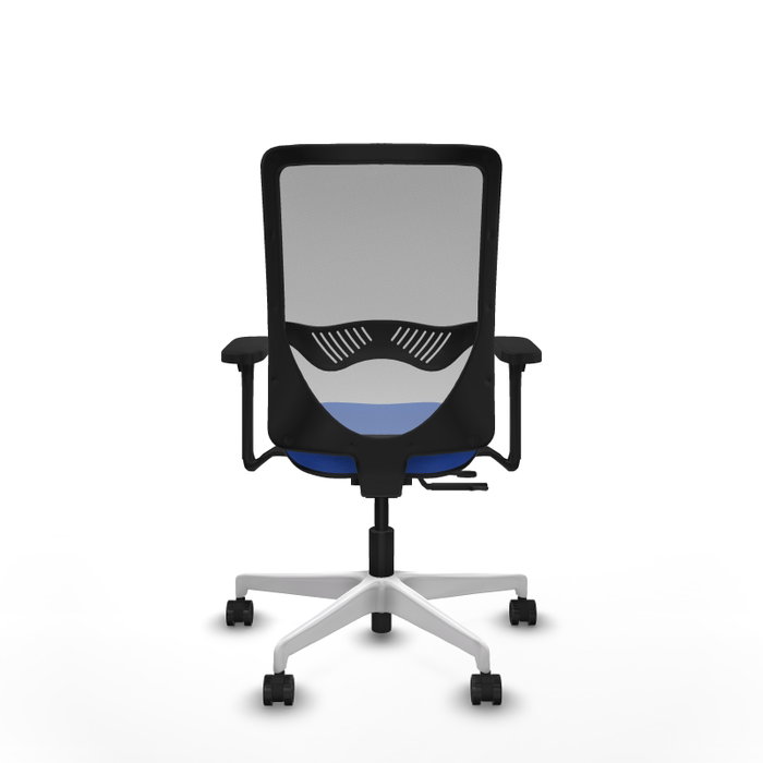 PIQUERAS Y CRESPO Silla de oficina Zulema con mecanismo Sincro/Traslack Azul y Gris PIQUERAS Y CRESPO Silla de oficina Zulema con mecanismo Sincro/Traslack Azul y Gris