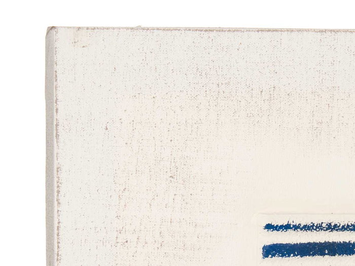 Giftdecor Lienzo Relieve Rayas Azul 60 x 110 cm (Set de 2)