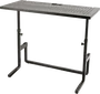 QUIKLOK Estación de Trabajo DJ Plegable Ajustable en Altura Capacidad 90 kg